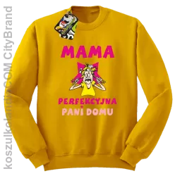 Mama perfekcyjna Pani domu - Bluza STANDARD żółty