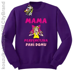 Mama perfekcyjna Pani domu - Bluza STANDARD fiolet