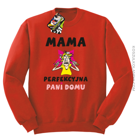  Mama perfekcyjna Pani domu - Bluza STANDARD red