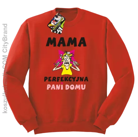  Mama perfekcyjna Pani domu - Bluza STANDARD red