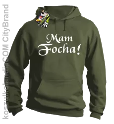 Mam Focha - Bluza męska z kapturem khaki