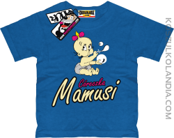 Córeczka Mamusi - świetna koszulka dziecięca - niebieski