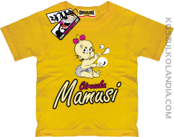 Córeczka Mamusi - świetna koszulka dziecięca - żółty