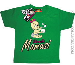 Córeczka Mamusi - świetna koszulka dziecięca - zielony