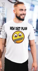 New Diet Plan - motywująca koszulka męska 2