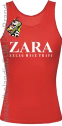 ZARA szlag mnie trafi - Top damski red