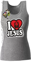 I love Jesus StickStyle - Top Damski - Melanż