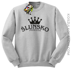 Ślunsko princesa - Bluza STANDARD melanż