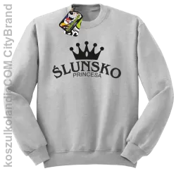 Ślunsko princesa - Bluza STANDARD melanż