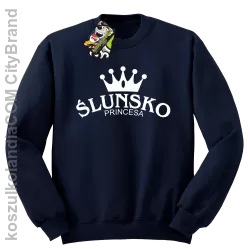 Ślunsko princesa - Bluza STANDARD granat