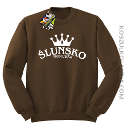 Ślunsko princesa - Bluza STANDARD brąz