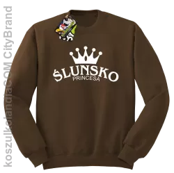 Ślunsko princesa - Bluza STANDARD brąz