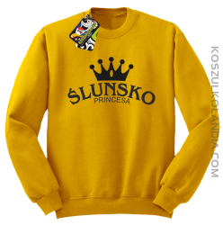 Ślunsko princesa - Bluza STANDARD żółty