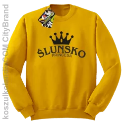 Ślunsko princesa - Bluza STANDARD żółty