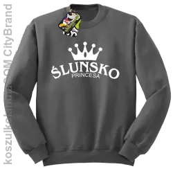 Ślunsko princesa - Bluza STANDARD szara