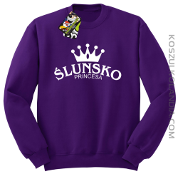 Ślunsko princesa - Bluza STANDARD fiolet