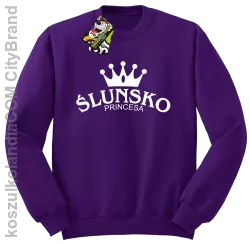 Ślunsko princesa - Bluza STANDARD fiolet