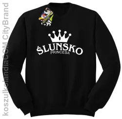 Ślunsko princesa - Bluza STANDARD czarna