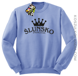 Ślunsko princesa - Bluza STANDARD błękit