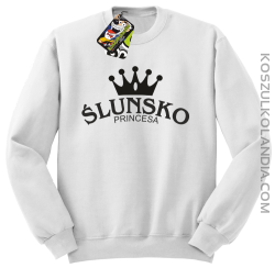 Ślunsko princesa - Bluza STANDARD biała