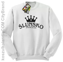 Ślunsko princesa - Bluza STANDARD biała