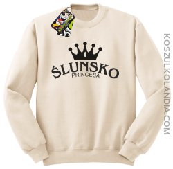 Ślunsko princesa - Bluza STANDARD beż