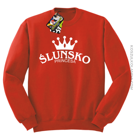 Ślunsko princesa - Bluza STANDARD red