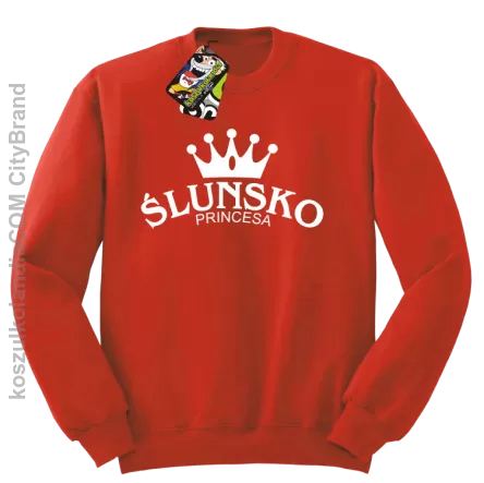 Ślunsko princesa - Bluza STANDARD red