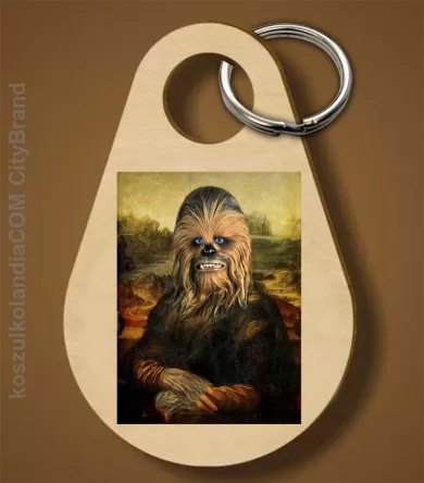 Mona Lisa Chewbacca CZUBAKA - Breloczek