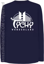 TYCHY Wonderland - Longsleeve dziecięcy granat