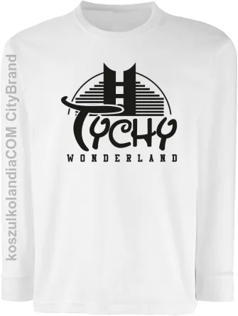 TYCHY Wonderland - Longsleeve dziecięcy biały 