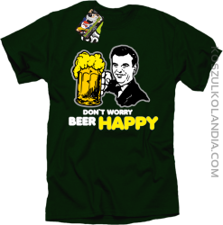 DONT WORRY BEER HAPPY - Koszulka męska butelka
