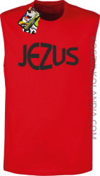 JEZUS Jesus christ symbolic - bezrękawnik męski TANK TOP - Czerwony