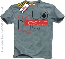 RUN to my RESCUE Music Tshirt 25