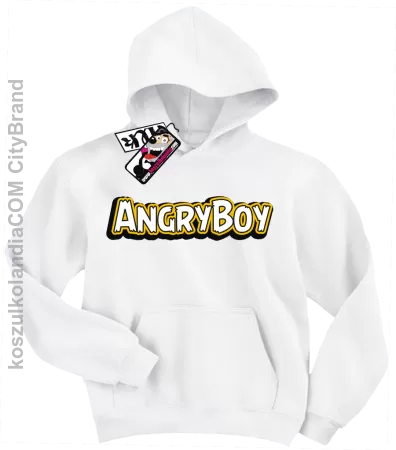 Angryboy - modna dziecięca bluza z kapturem