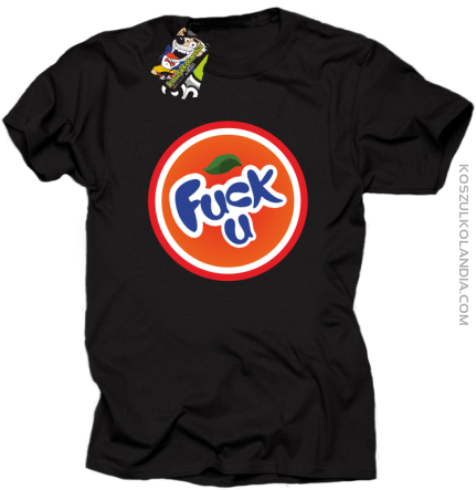 Fuck ala fanta- koszulka męska czarna 