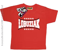 Łobuziak - koszulka dziecięca - czerwony