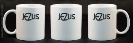 JEZUS Jesus christ symbolic - Kubek Ceramiczny