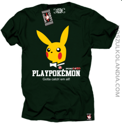 Play Pokemon - Koszulka męska butelkowa 
