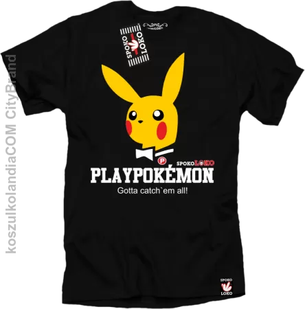 Play Pokemon - Koszulka męska 