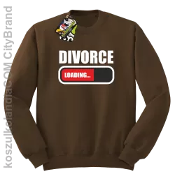 DIVORCE - loading - Bluza STANDARD brąz