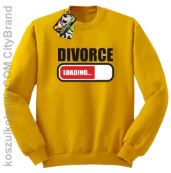 DIVORCE - loading - Bluza STANDARD żółty