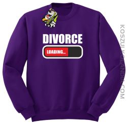 DIVORCE - loading - Bluza STANDARD fiolet