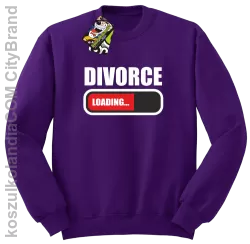 DIVORCE - loading - Bluza STANDARD fiolet