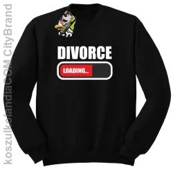 DIVORCE - loading - Bluza STANDARD czarna