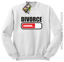 DIVORCE - loading - Bluza STANDARD biała