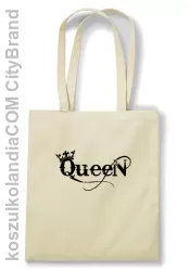 Queen Simple - Torba EKO beżowa 