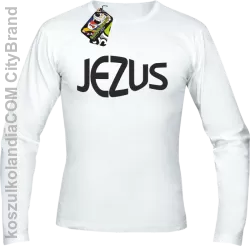 JEZUS Jesus christ symbolic - Longsleeve Męski - Biały