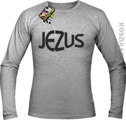 JEZUS Jesus christ symbolic - Longsleeve Męski - Melanż