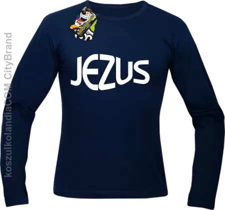 JEZUS Jesus christ symbolic - Longsleeve Męski